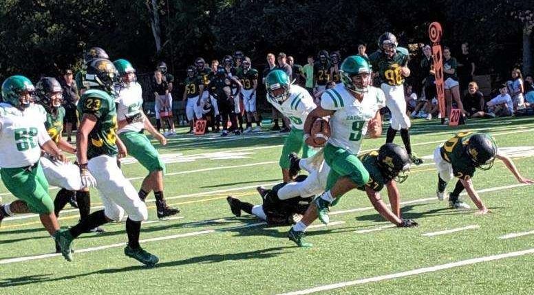 Calistoga football at Pinewood
